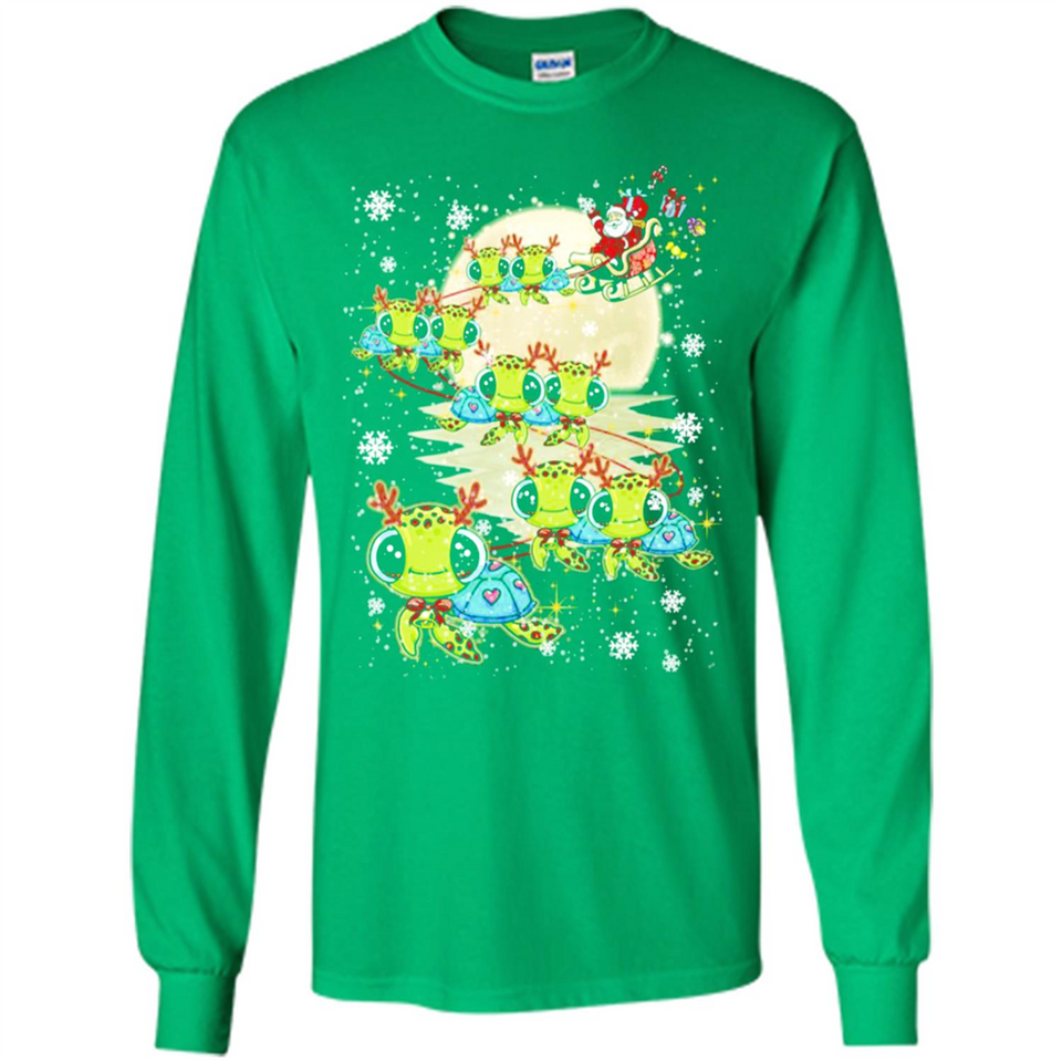 Turtles Merry Christmas - Turtles - Long Sleeve T-Shirt
