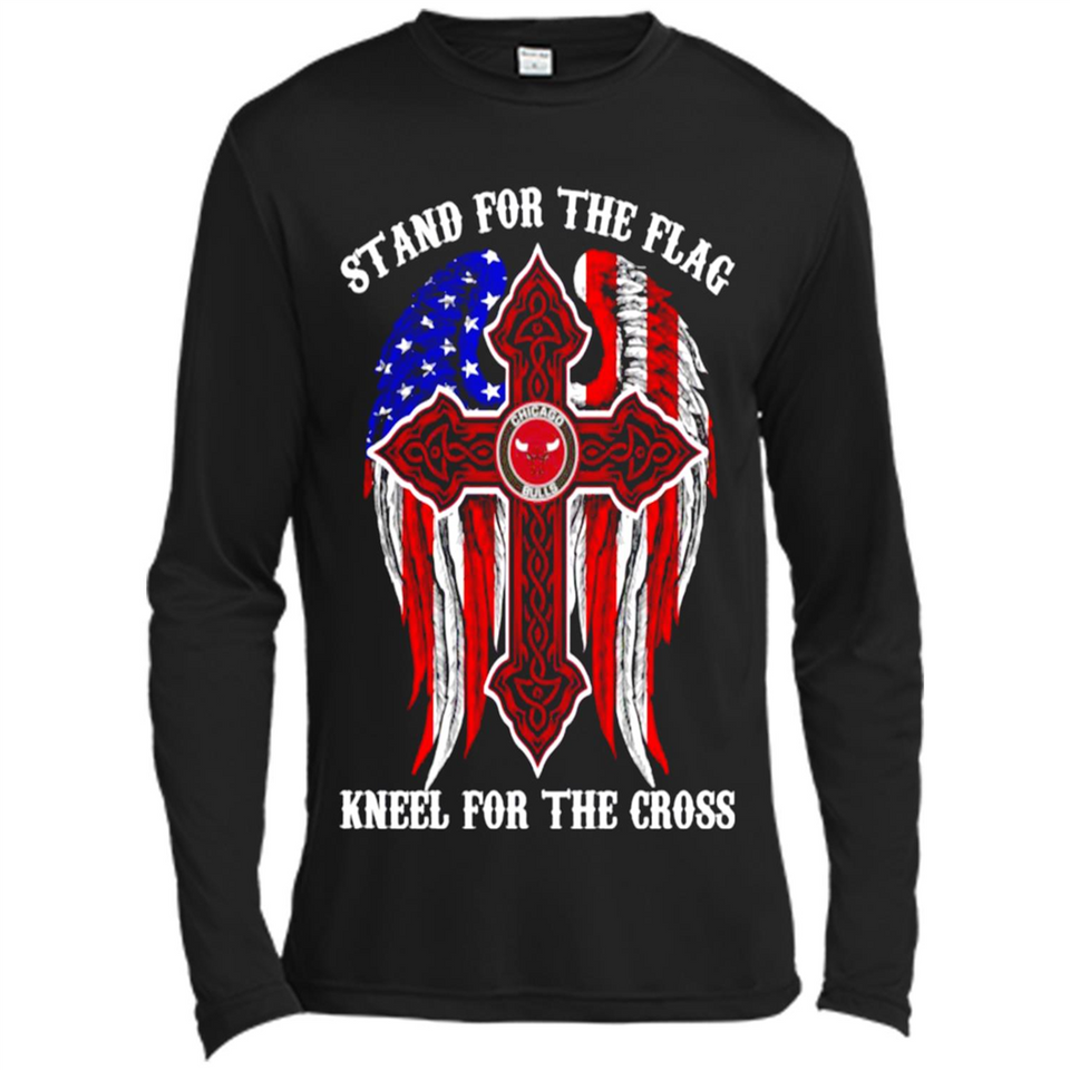 Chicago Bulls - stand for the flag kneel for the cross