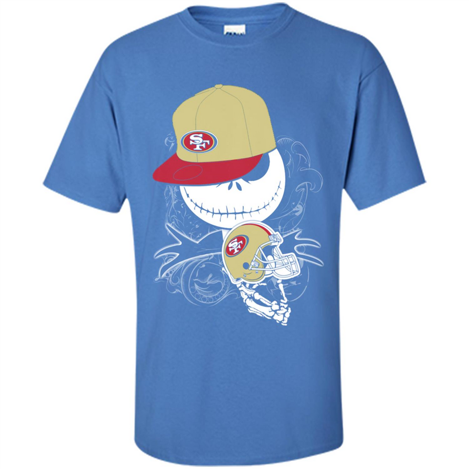 Jack Skellington The Nightmare Before Christmas-49ers Football - Shirt