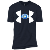 Miami Marlins Under Armour Logo - Premium Short Sleeve T-Shirt