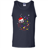 Cute Christmas Choloepus Sloth Santa Led Light Mug - Tank Top