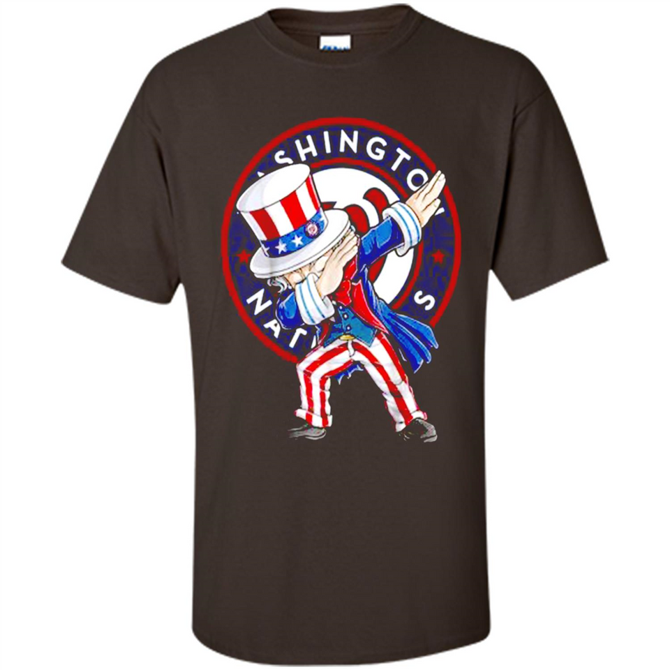 MLB WASHINGTON NATIONALS UNCLE SAM DABBING INDEPENDENCE DAY