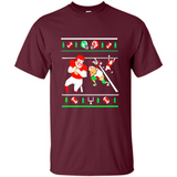 Santa vs Deer Football Ugly Christmas PINGPONG
