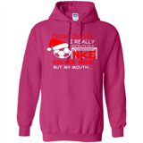 Dear Santa I Really Did Try To Be A Nice Soccer Mom Sweatshirt - Hoodie