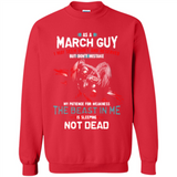 As A March Guy I May Seem Quiet And Reserved PINGPONG