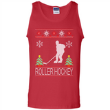roller hockey Christmas ugly