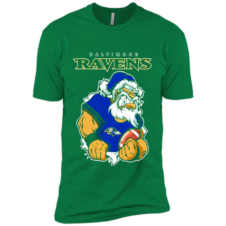 Grumpy Santa Claus Baltimore Ravens Football Team PINGPONG