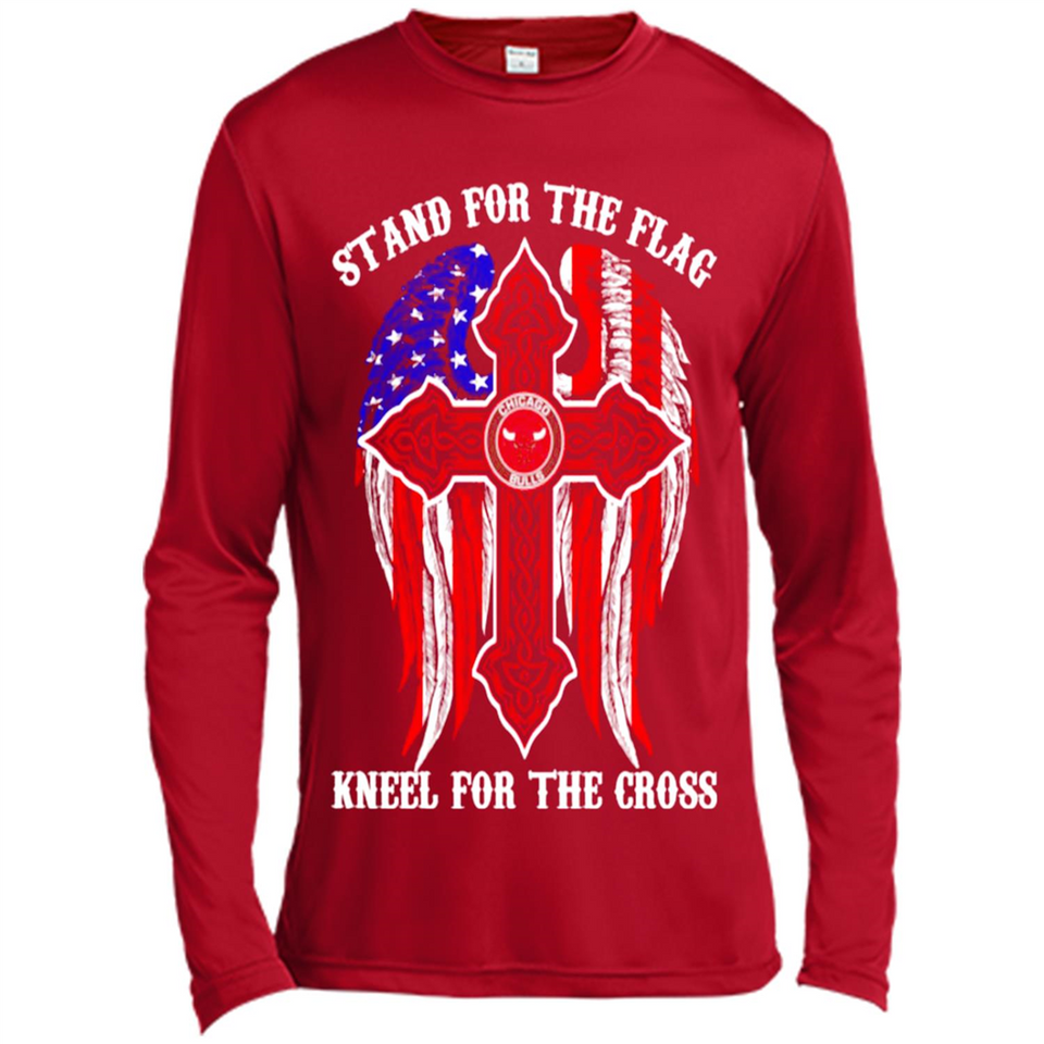 Chicago Bulls - stand for the flag kneel for the cross