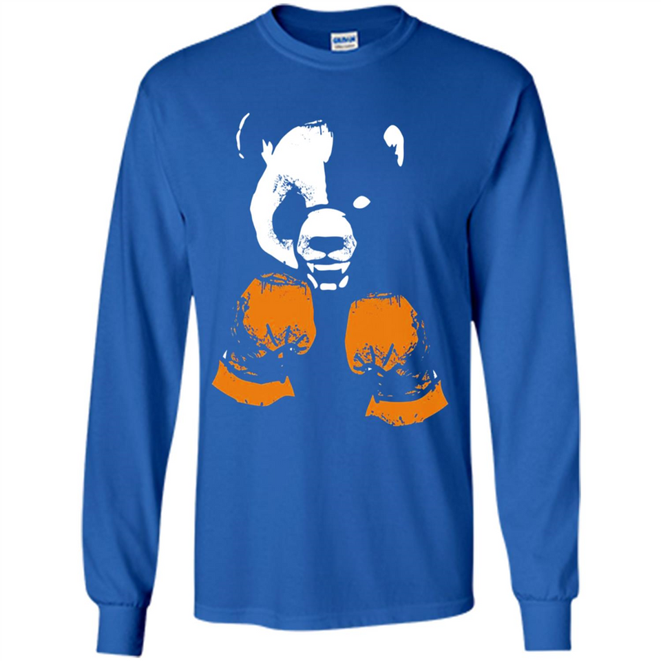 The winner' Cool Panda Bear Boxing Glove - Long Sleeve T-Shirt