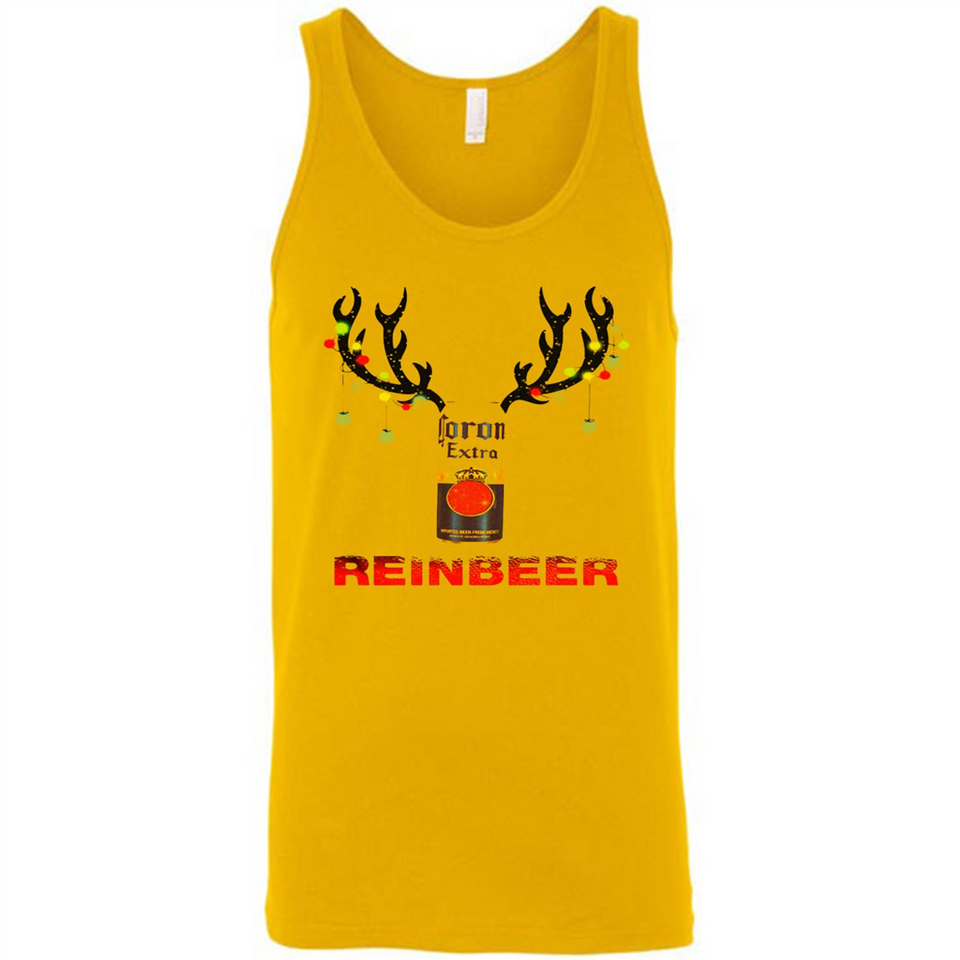 Corona Extra reinbeer Christmas - Canvas Unisex Tank
