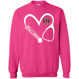 Stethoscope Heart Love Atlanta Falcons For Football Lovers