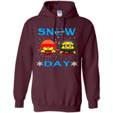 Snow Day Shirt For Cleveland Cavaliers Vs Minion Fans pingpong