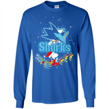 Snoopy Christmas San Jose Sharks - Long Sleeve T-Shirt