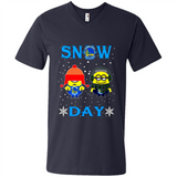 Snow Day Shirt For Golden State Warriors Vs Minion Fans pingpong