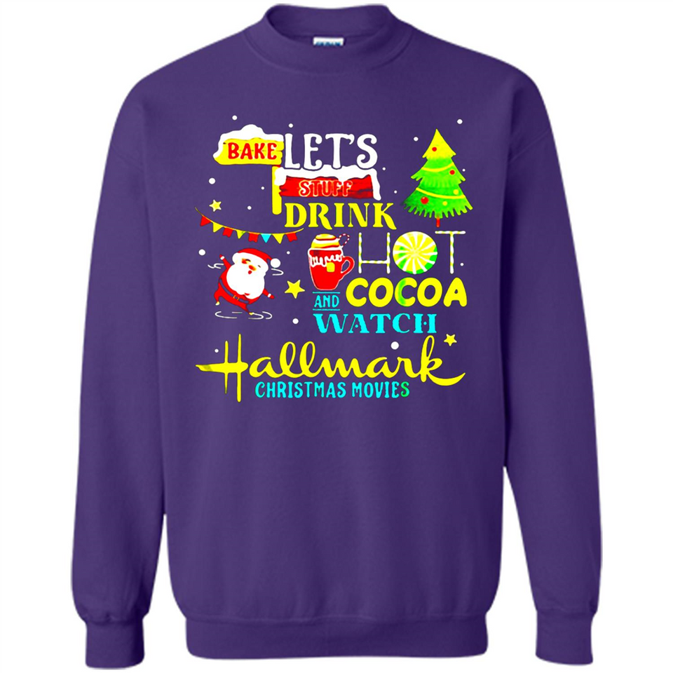 Santa claus i just want to bake stuff and waych christmas movi PINGPONG - Sweatshirt