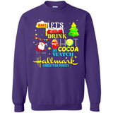 Santa claus i just want to bake stuff and waych christmas movi PINGPONG - Sweatshirt