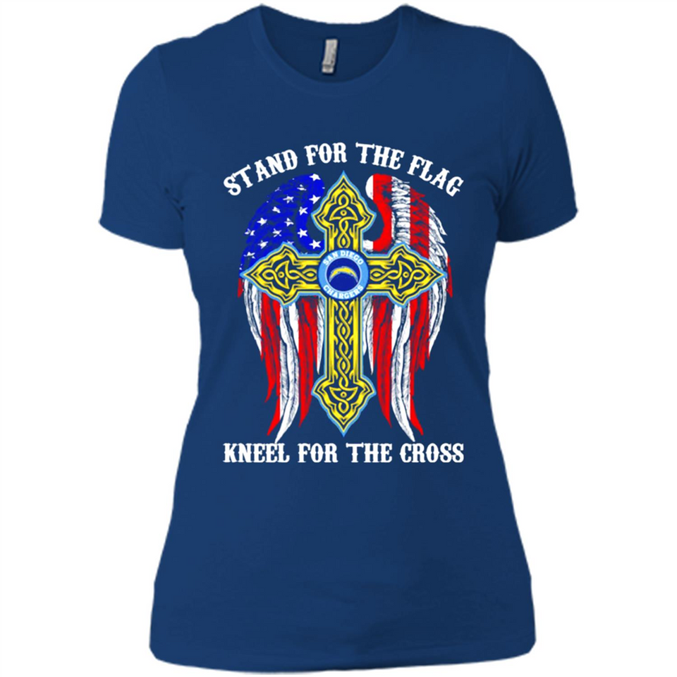 Chargers - stand for the flag kneel for the cross