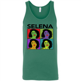 Selena Quintanilla Pop Art - Canvas Unisex Tank