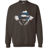 Carolina Panthers And Superman Fans - Sweatshirt