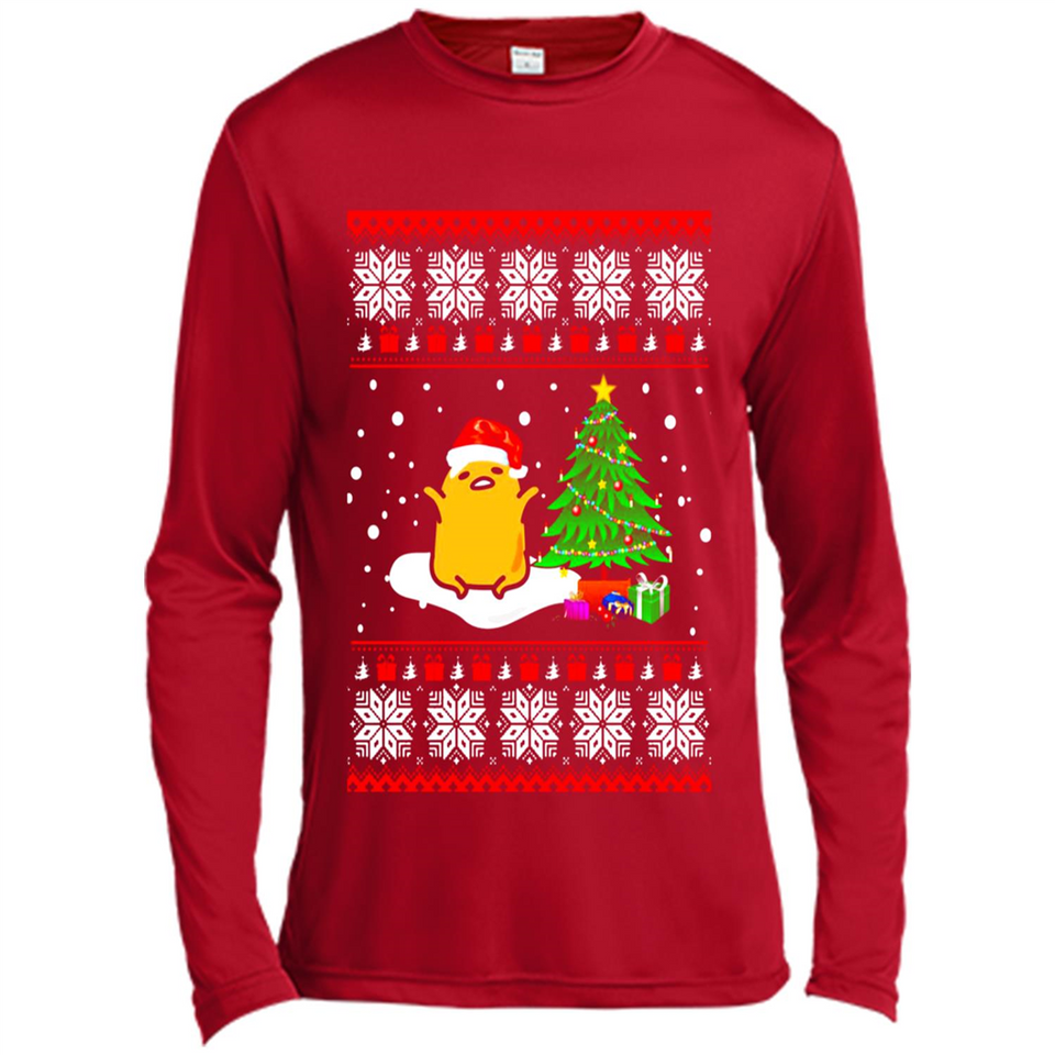 Gudetama Christmas sweater PING PONG