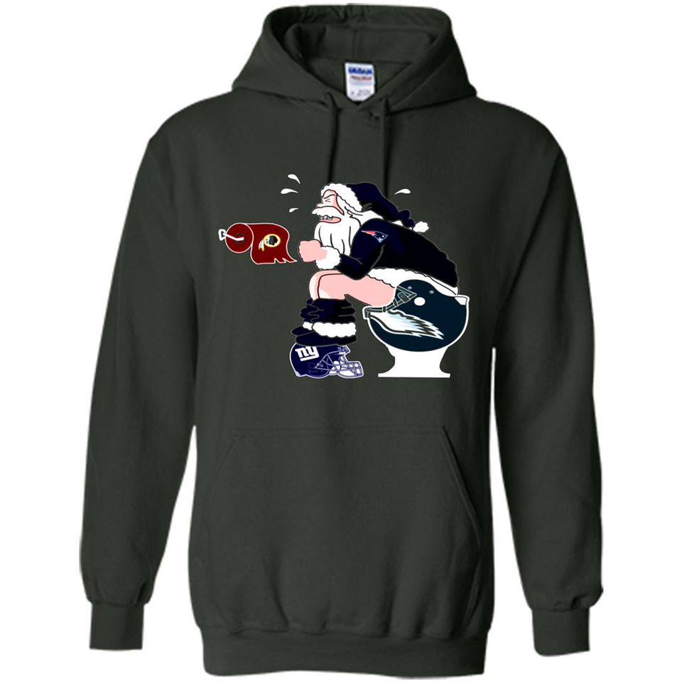 New England Patriots Toilet Santa Claus PINGPONG