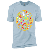 Basketball Christmas Ornament - Premium Short Sleeve T-Shirt