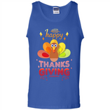 Happy Thanksgiving Turkey Day Colorful Cute