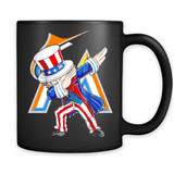MLB MIAMI MARLINS UNCLE SAM DABBING INDEPENDENCE DAY