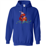 Christmas Lights Sloth Long Sleeve Santa Sloth - Hoodie
