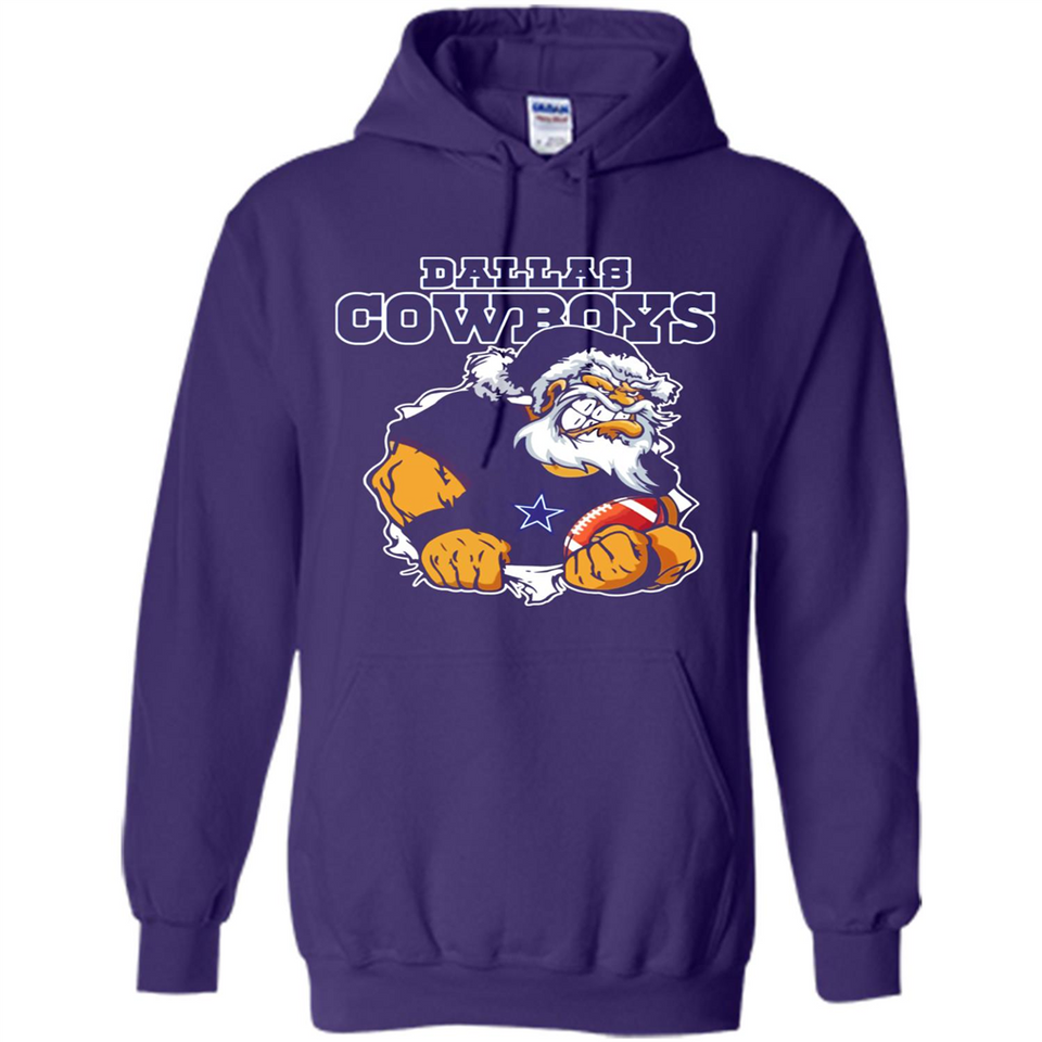 Grumpy Santa Claus Dallas Cowboys Football Team PINGPONG