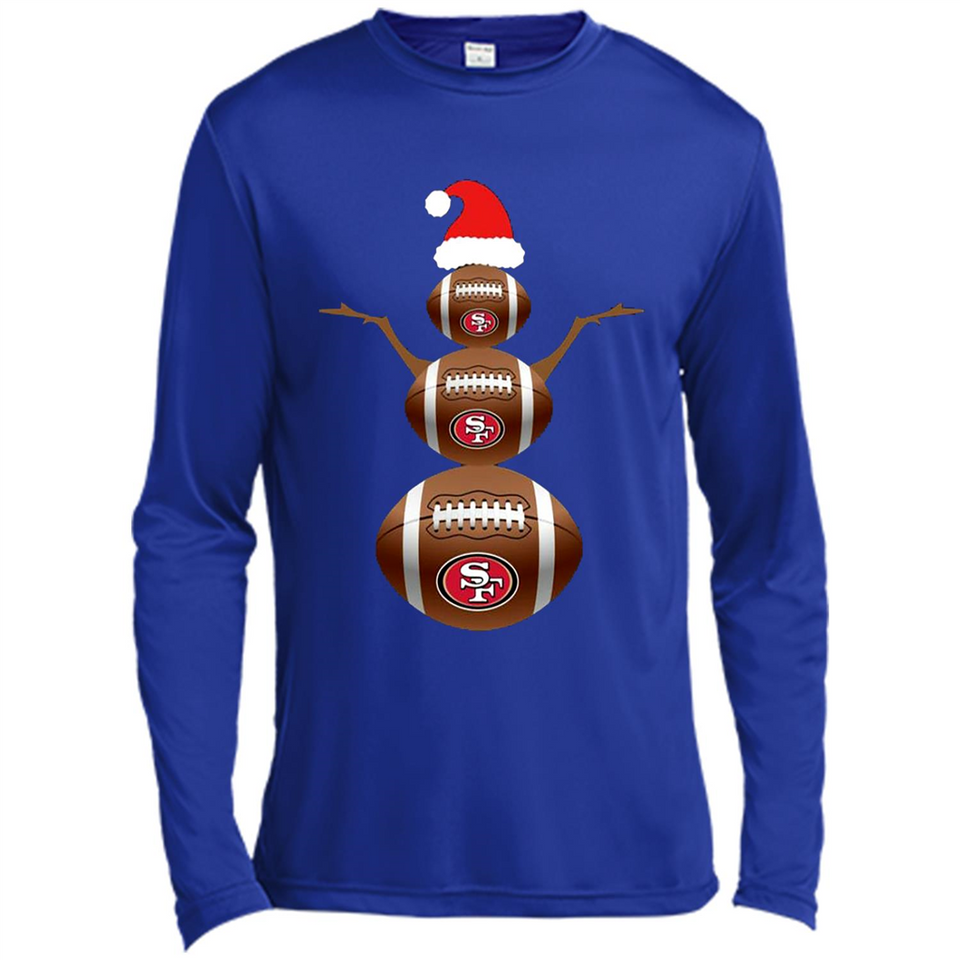 San Francisco 49ers NFL Dabbing Snowman Xmas