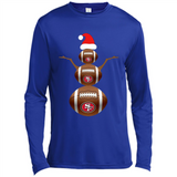 San Francisco 49ers NFL Dabbing Snowman Xmas