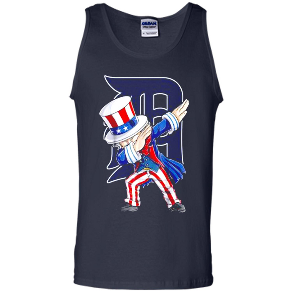 MLB DETROIT TIGERS UNCLE SAM DABBING INDEPENDENCE DAY