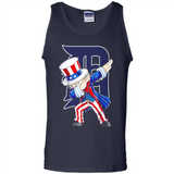 MLB DETROIT TIGERS UNCLE SAM DABBING INDEPENDENCE DAY