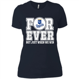 Kansas City Royals Forever For ever not just when we win - Ladies' Boyfriend T-Shirt