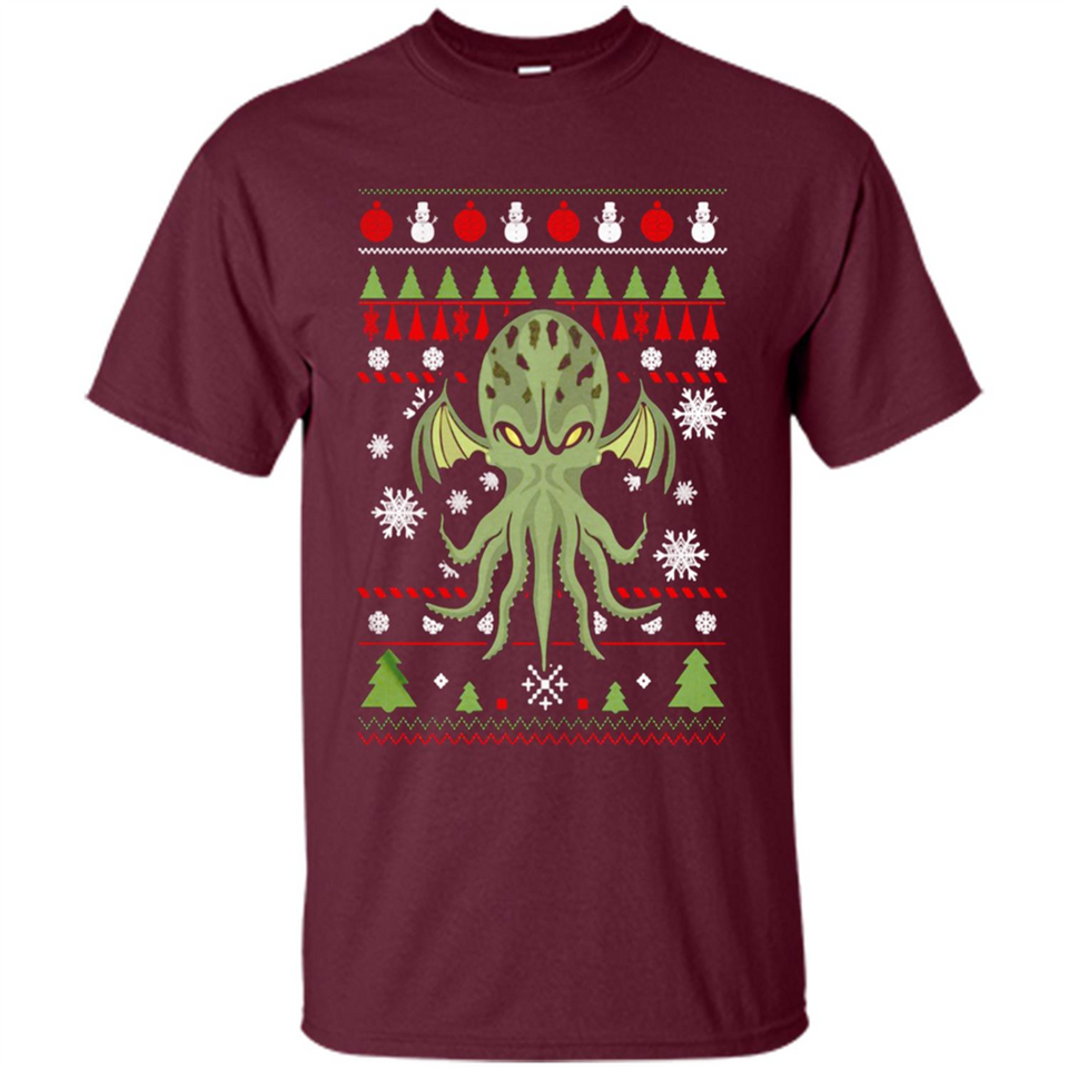Octopus Ugly Sweater Christmas - Shirt