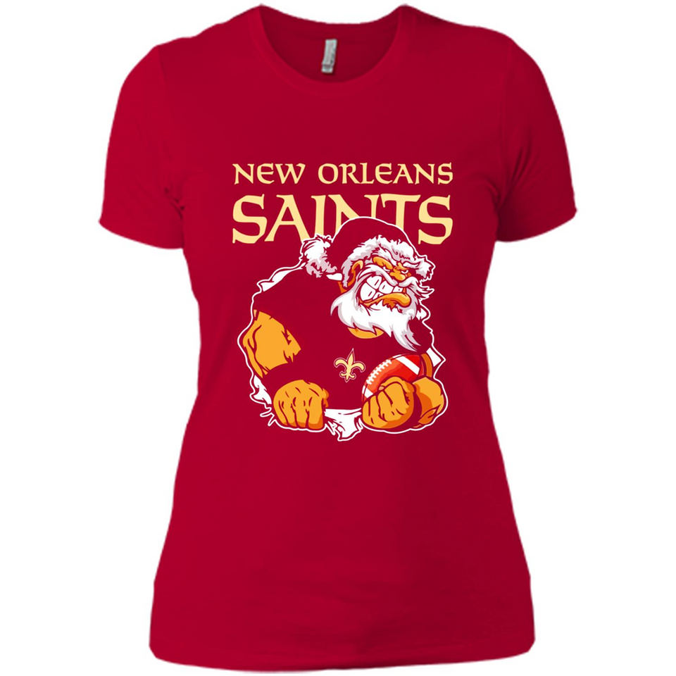 Grumpy Santa Claus New Orleans Saints Football Team PINGPONG