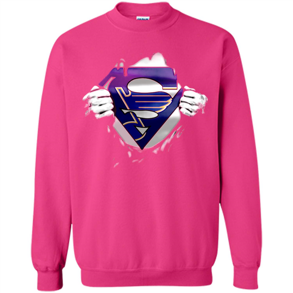 St. Louis Blues And Superman Fans