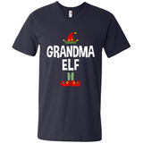 Grandma Elf Shirt -Family Matching Christmas Pajamas - Men's V-Neck