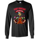 Minnesota Vikings NFL Reindeer Funny Merry Christmas And Happy New Year