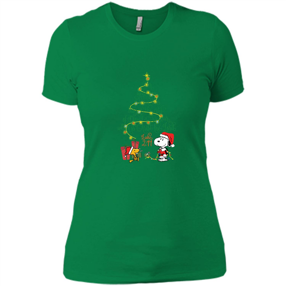 Snoopy-Woodstock-Christmas-tree-for-unto-you-is-born-this-day