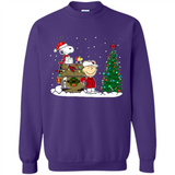 Arizona Cardinals Snoopy The Peanuts Movie Christmas Football Super Bowl pingpong - Sweatshirt