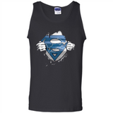 Detroit Lions And Superman Fans - Tank Top