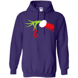 Funny Grinch Hand Holding Electrician Ornament Christmas PING PONG
