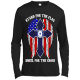 Dallas Cowboys - stand for the flag kneel for the cross