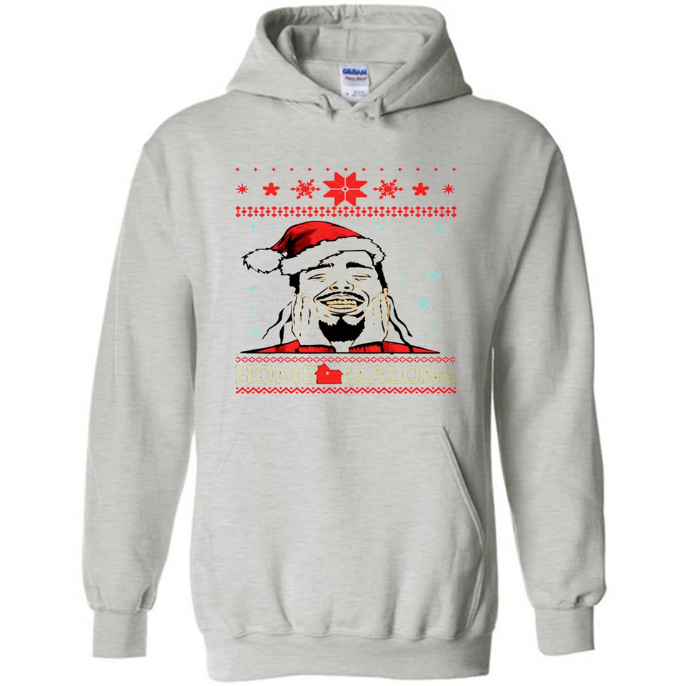 Home Malone Christmas Sweater PINGPONG - Hoodie