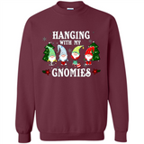 Christmas Garden Gnome Hanging With My Gnomies Shirt Sweater - Sweatshirt