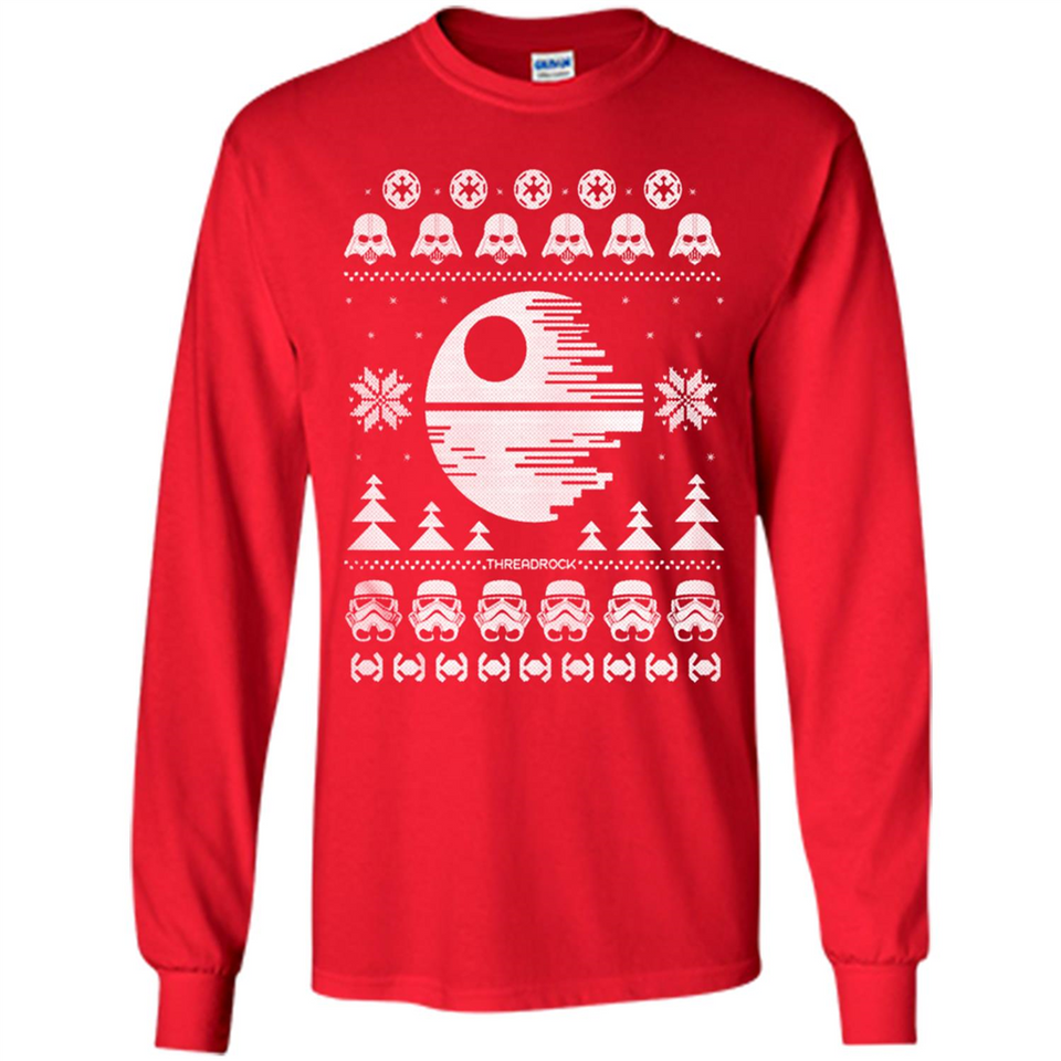 Star War Ugly Christmas 2018 - Long Sleeve T-Shirt