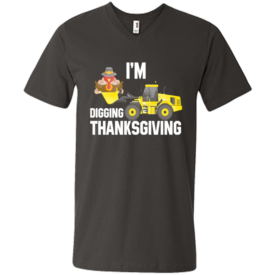 I'm Digging Thanksgiving Cute Turkey Tractor