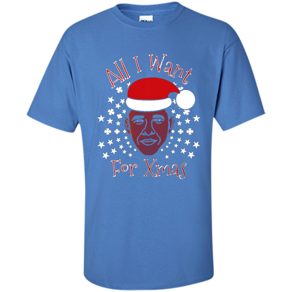 Obama All I Want For Xmas T Shirt PINGPONG - Shirt